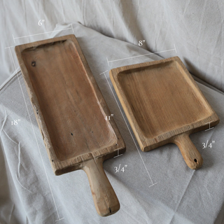 Vintage Teak Wood Charcuterie Board