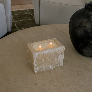 Onyx Hand Poured Candle - Rectangle