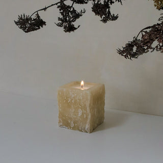 Onyx Hand Poured Candle - Block