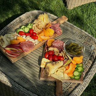 Vintage Teak Wood Charcuterie Board