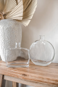 Thumbnail for Vintage Clear Glass Vase