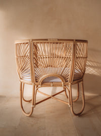 Thumbnail for You Are My Sunshine Rattan Bassinet