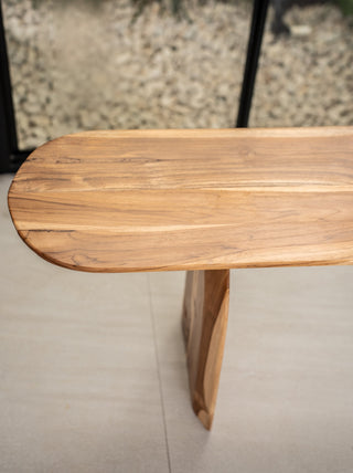 The Sandy Wood Dining Bench